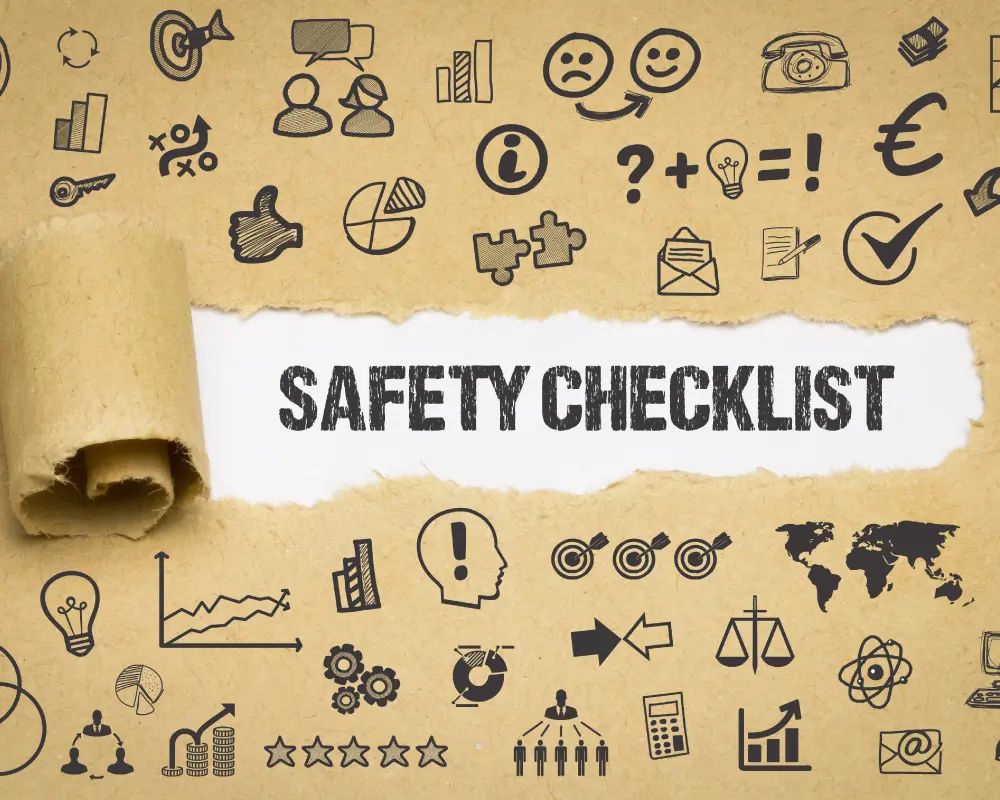 Fire Safety Checklists: 5 steps and the 4 Ps